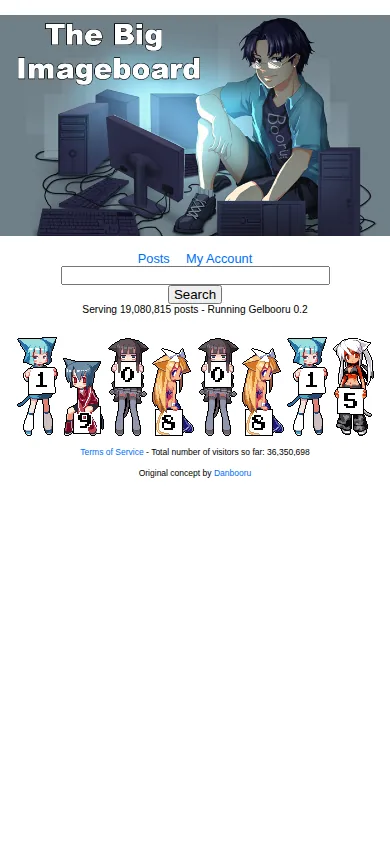 FurryBooru中文站官网界面实拍：标签与检索
